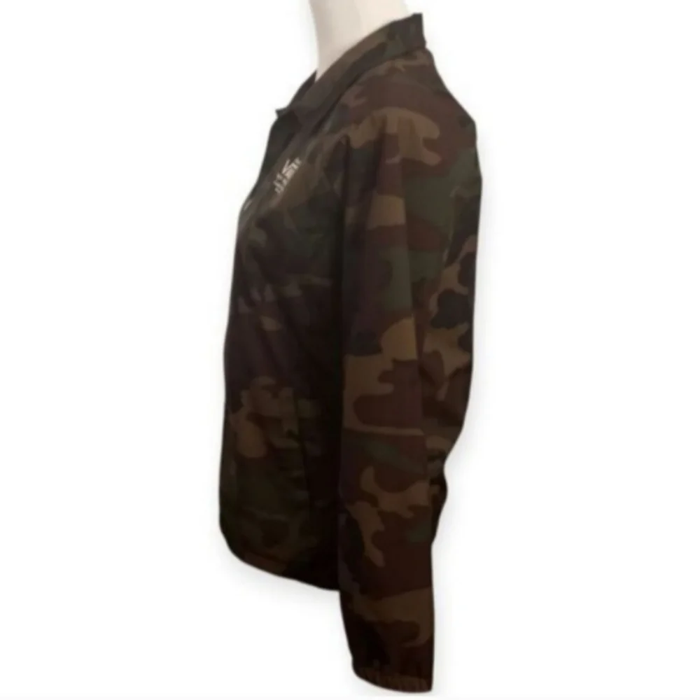 Vans Boys Green Camouflage Field Jacket Sz.YL EUC.